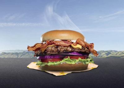 Achète un burger,2020, photomontage © Aurélien Meimaris| art-cade*